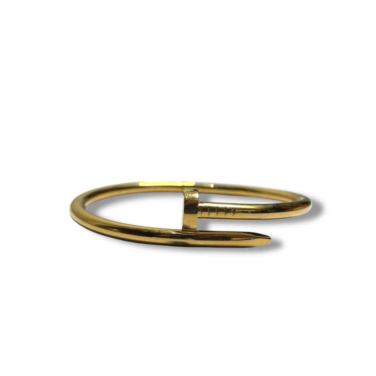 Minimal Nail Bracelet [Gold]
