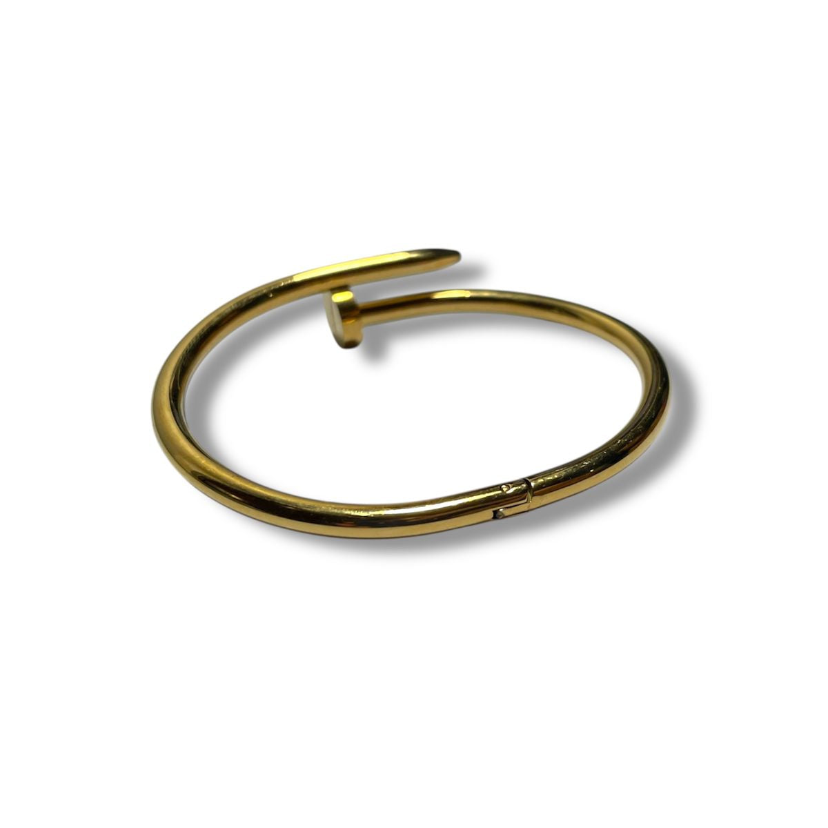 Minimal Nail Bracelet [Gold]