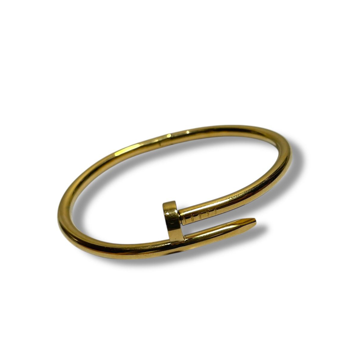 Minimal Nail Bracelet [Gold]