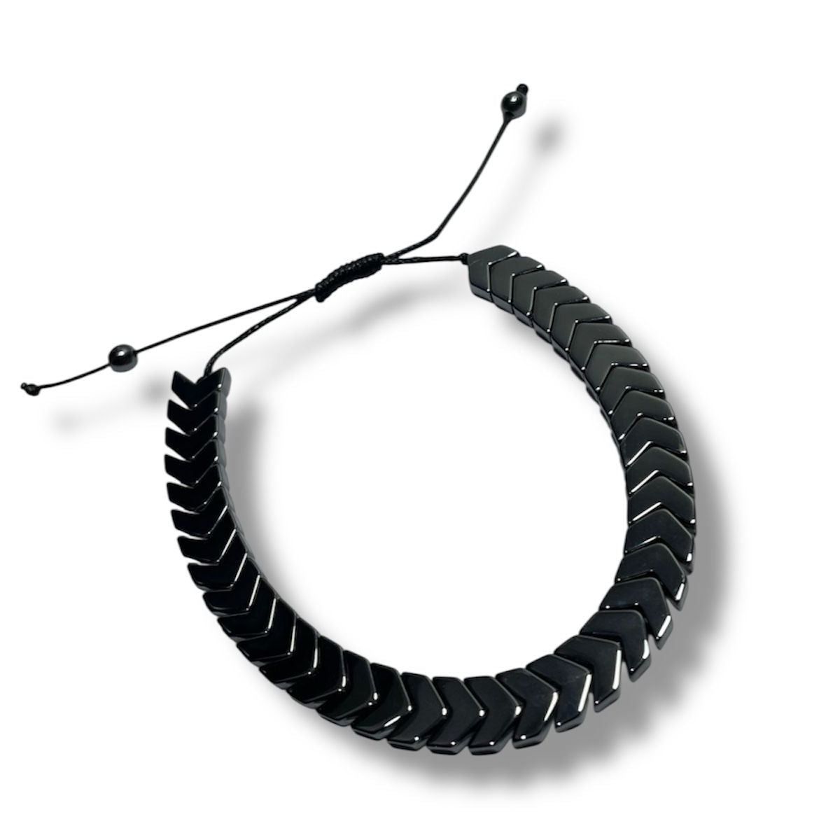 Black Steel stone Bracelet