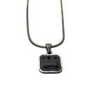 ONYX  SQUARE PENDANT