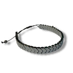 Black Steel stone Bracelet