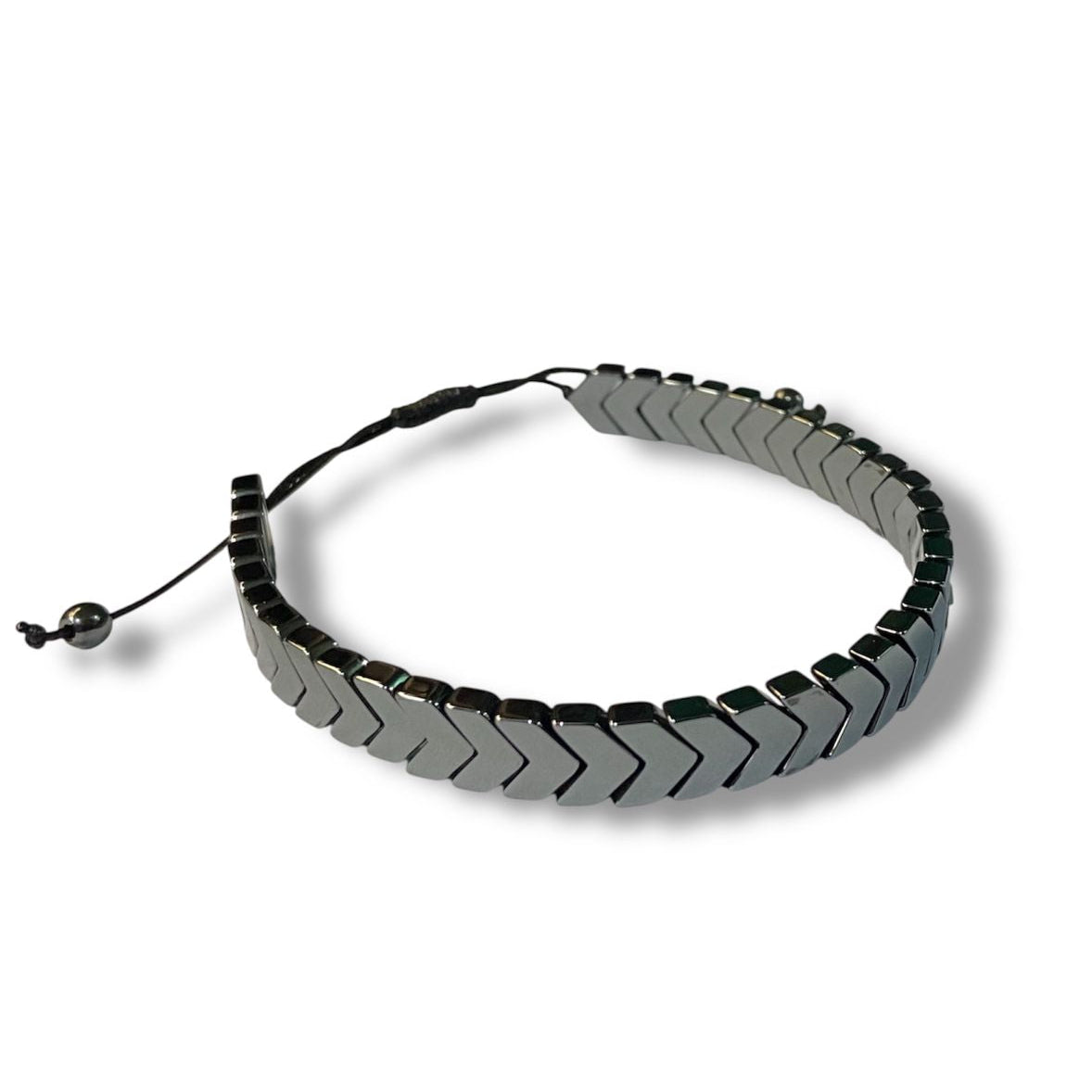 Black Steel stone Bracelet