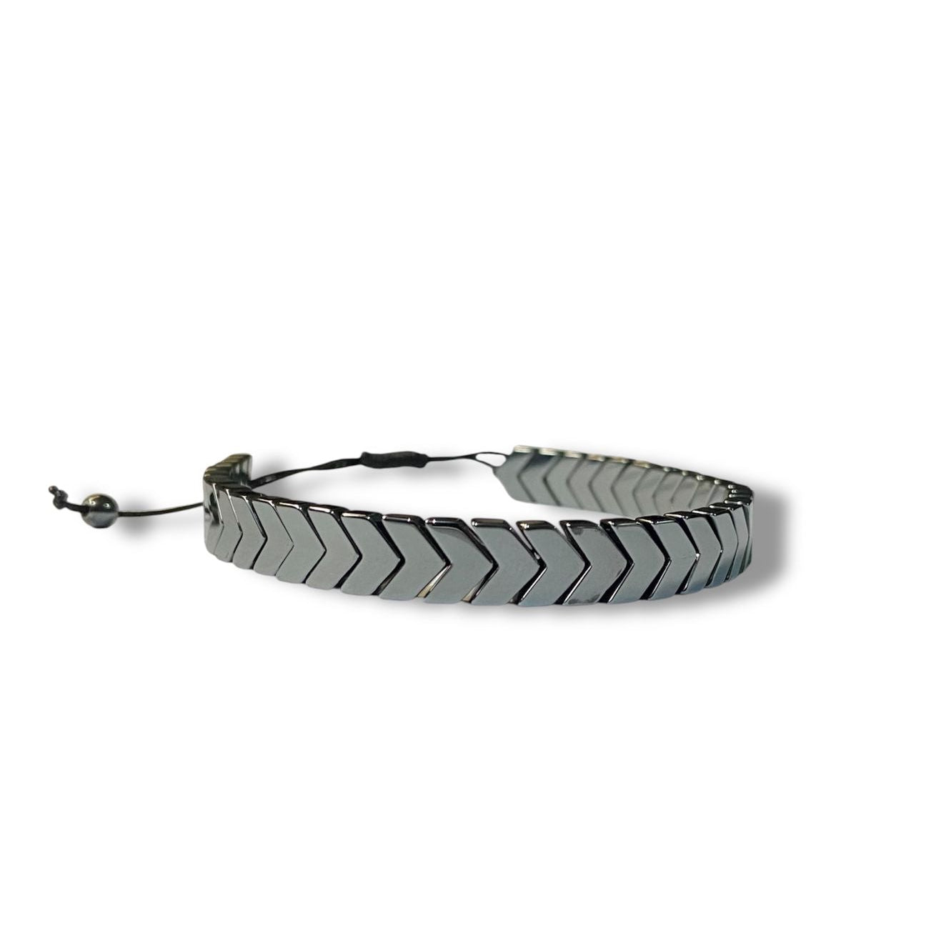 Black Steel stone Bracelet