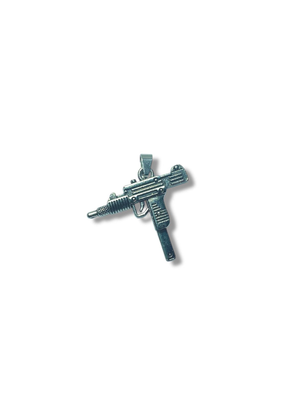 UZI Silver Pendant