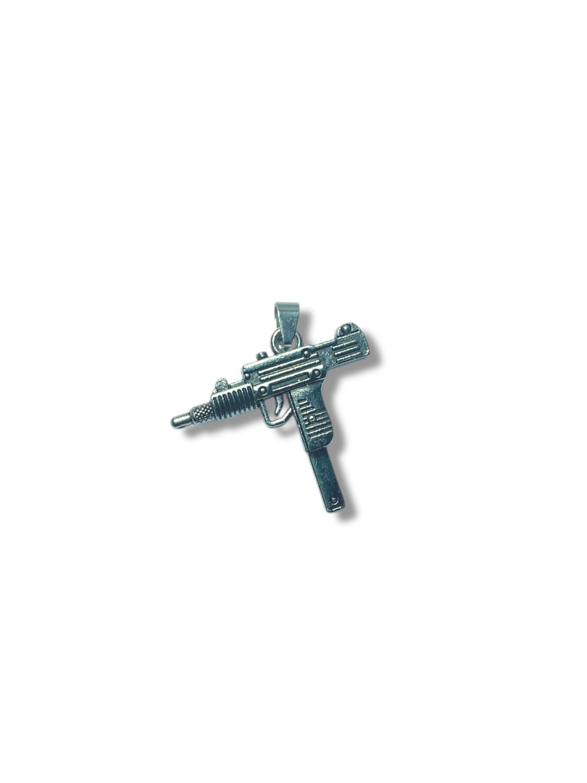 UZI Silver Pendant