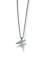 UZI Silver Pendant