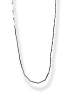 Tapered Tube Chain – Minimal Silver Edition