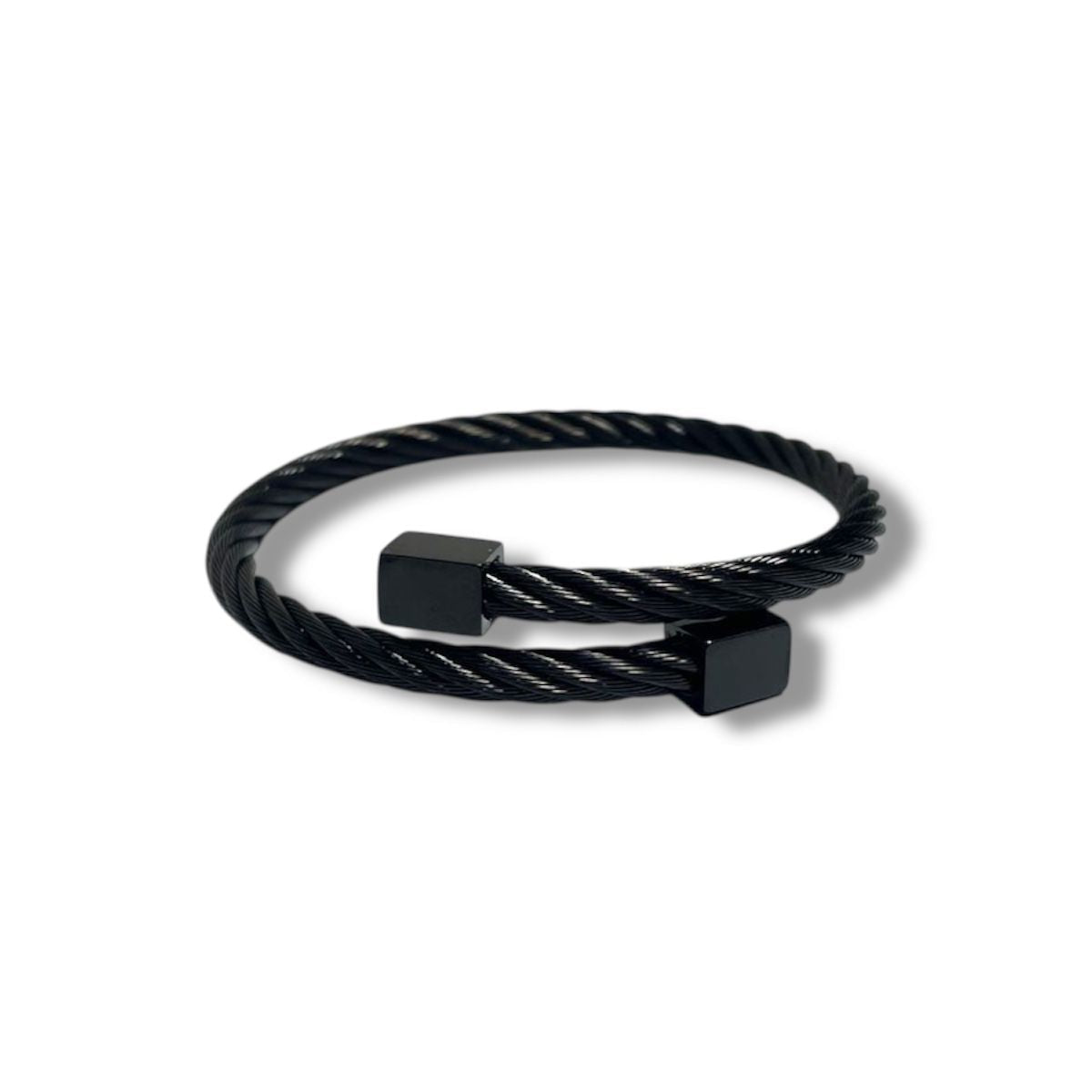 Titanium Cable Cuff Bracelet