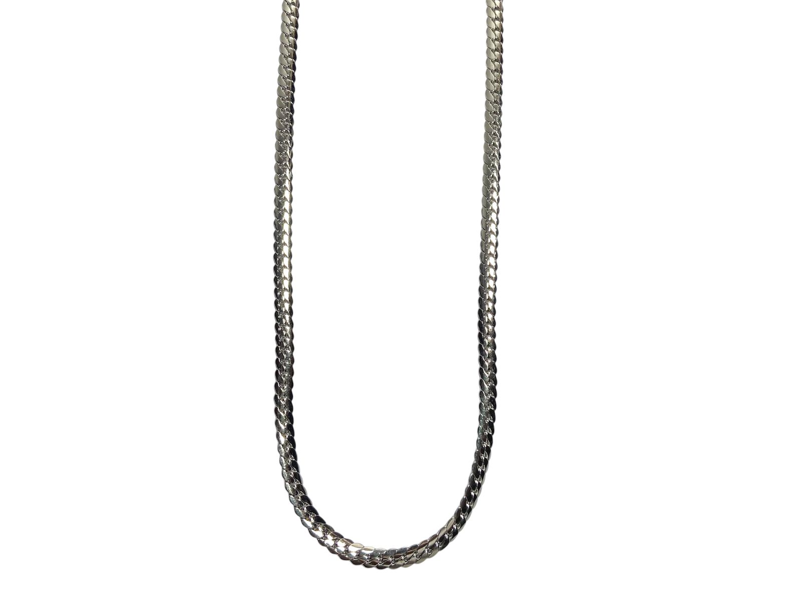 Flattened Curb Chain – 4mm
