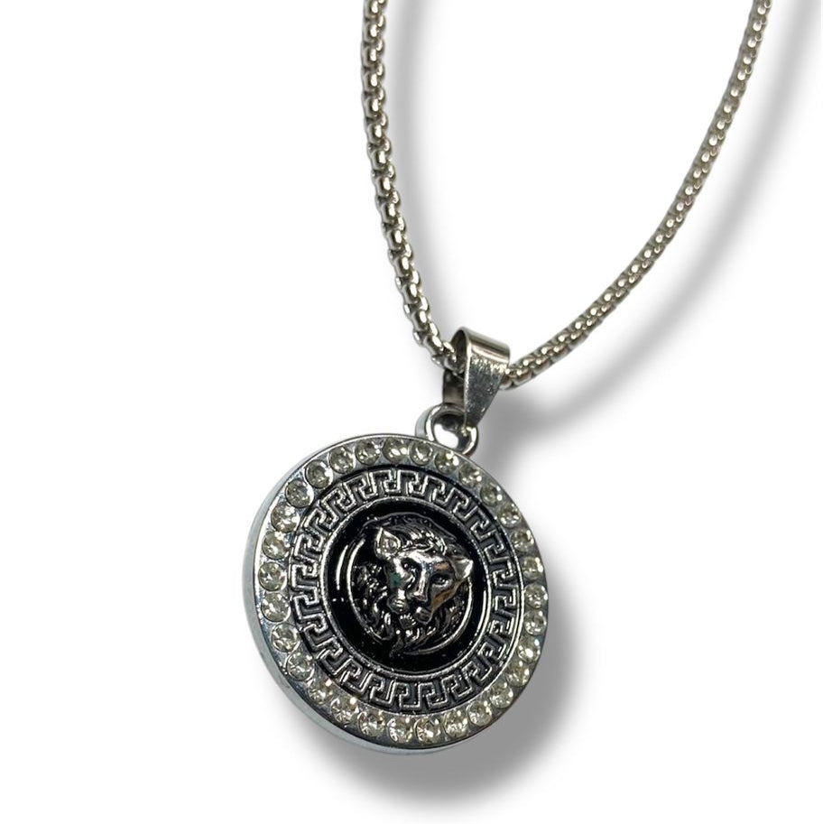 Imperium Medallion – Silver Lion Pendant