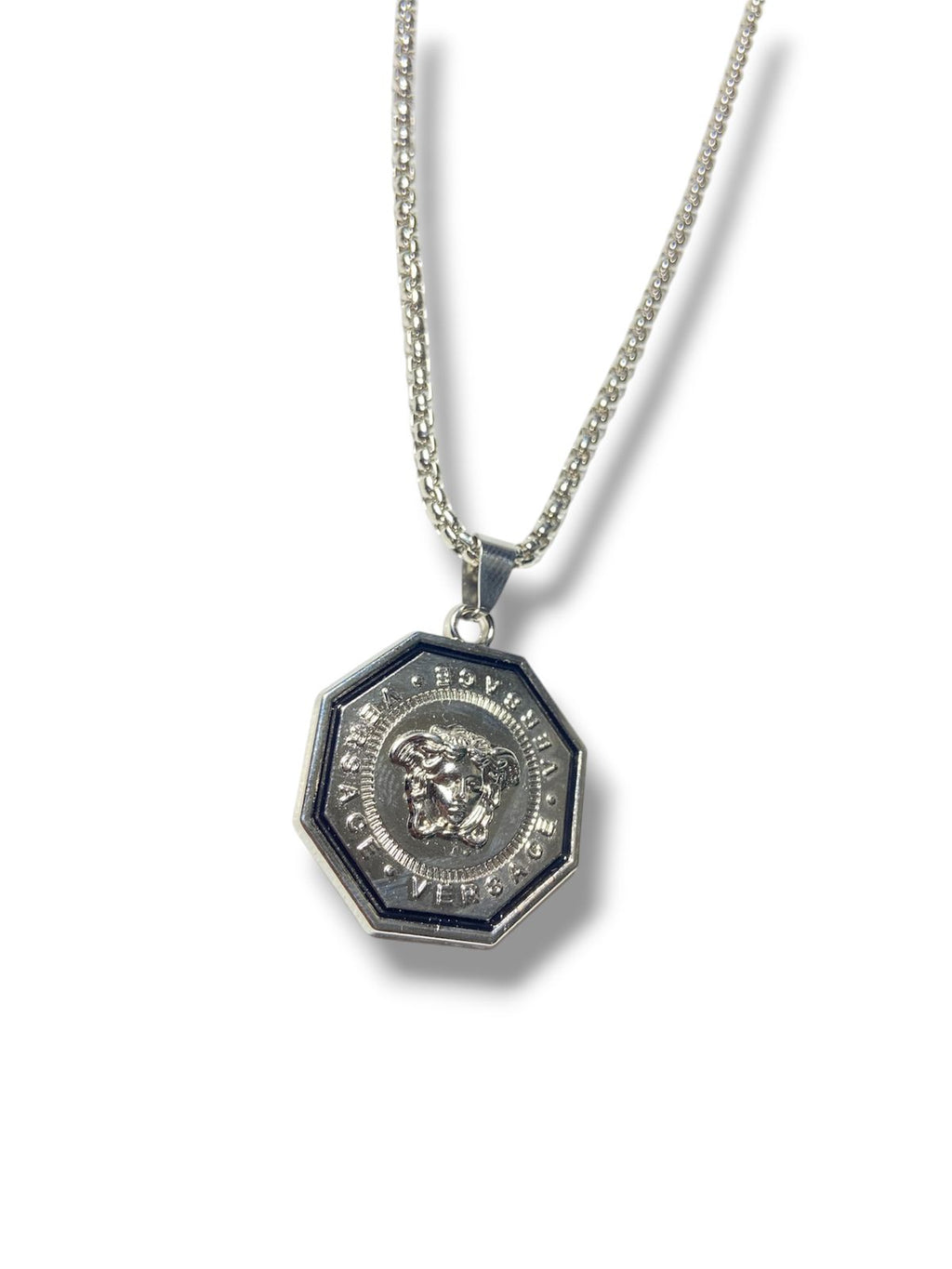 Versace Pendant – Silver