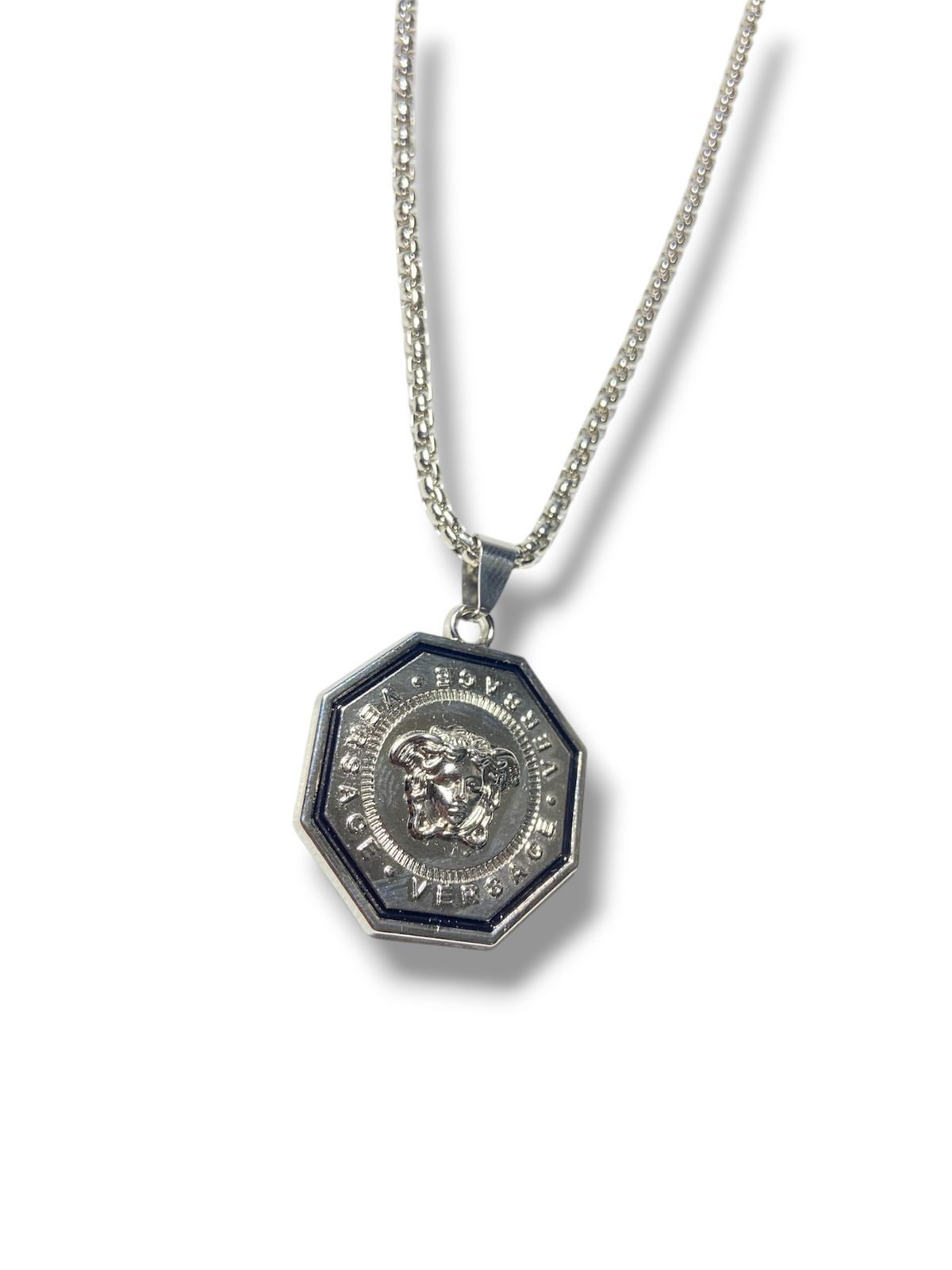 Versace Pendant – Silver