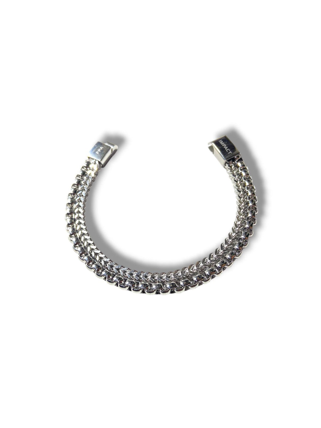 Silver Foxtail Chain Bracelet for Men