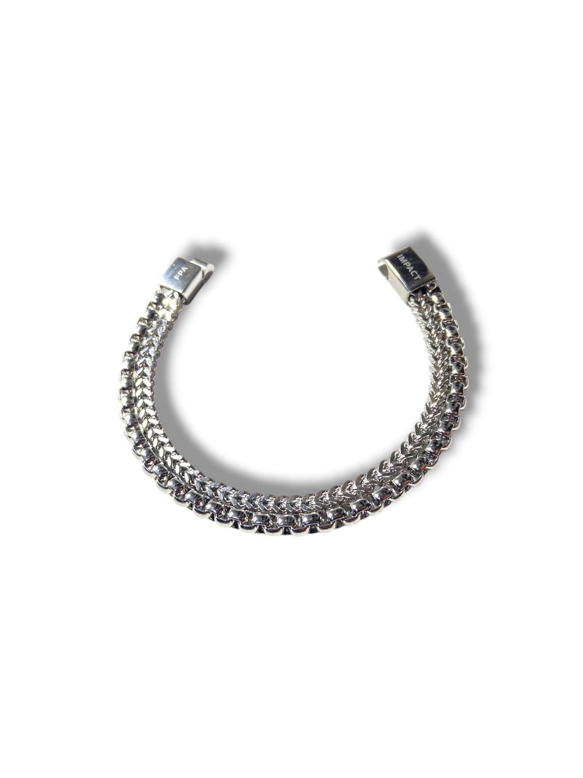 Silver Foxtail Chain Bracelet for Men