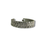 Triple Row Silver Tennis Bracelet