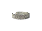 Triple Row Silver Tennis Bracelet