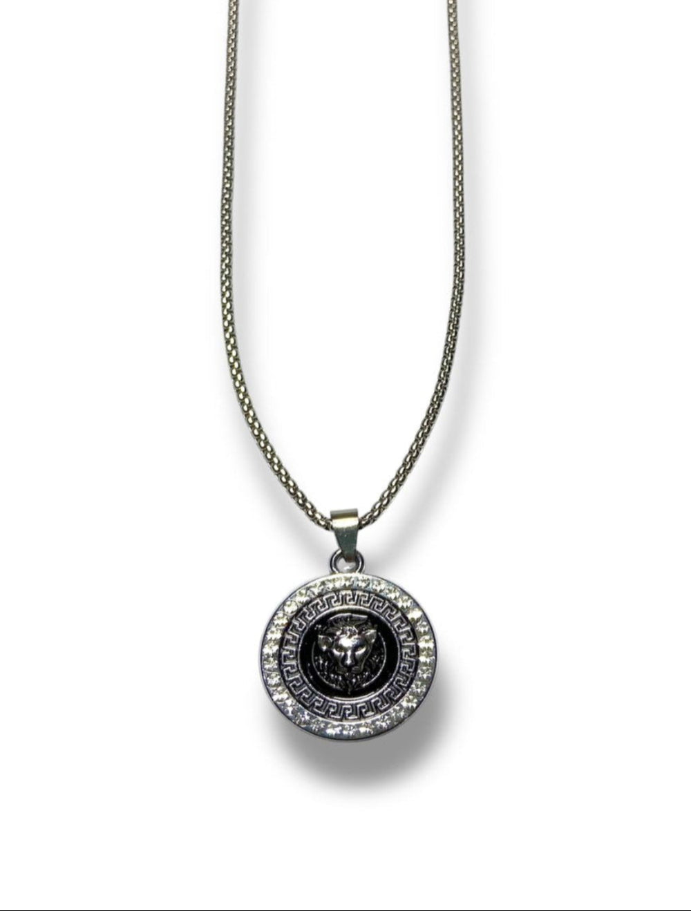 Imperium Medallion – Silver Lion Pendant